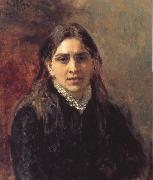 Ilya Repin Portrait of Towo oil on canvas